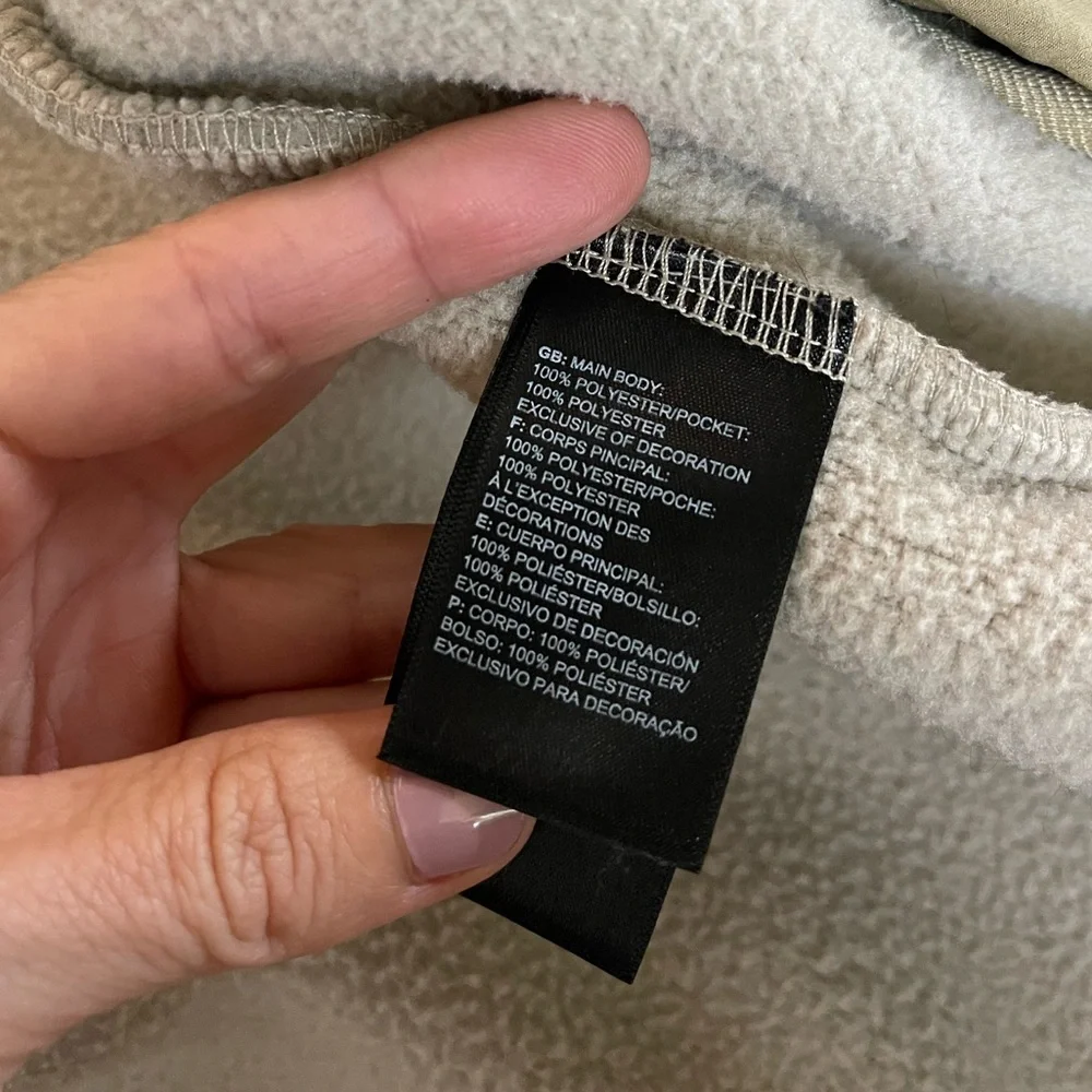 The North Face cozy snap fleece